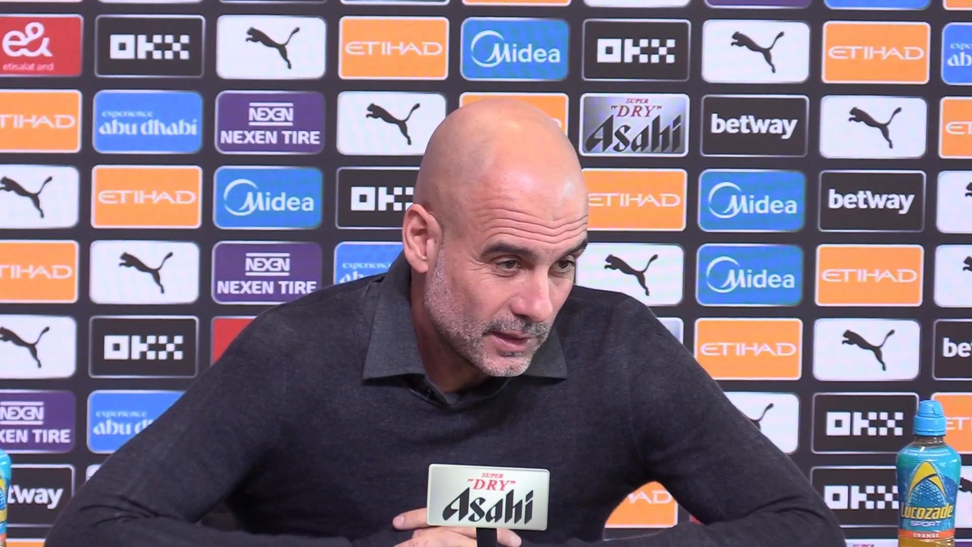 爱游戏-瓜迪奥拉：哈兰德对后卫犯规比后卫对他犯规多，我从来没见过